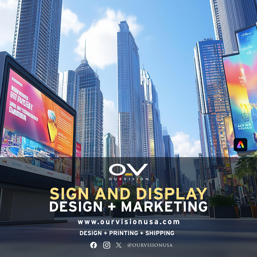 Commercial Product Design – Signs, Menus, Banners & More (Varied)