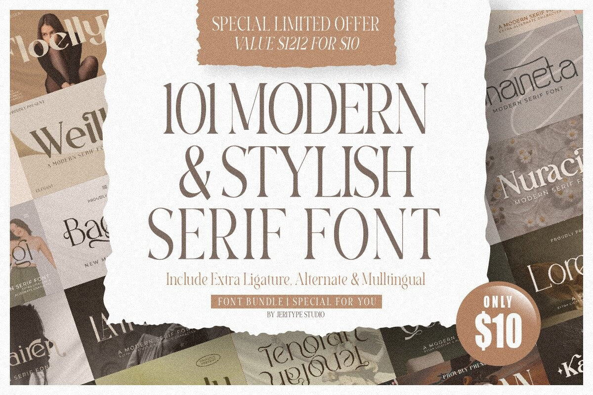 1,100+ Font Resource Mega Bundle