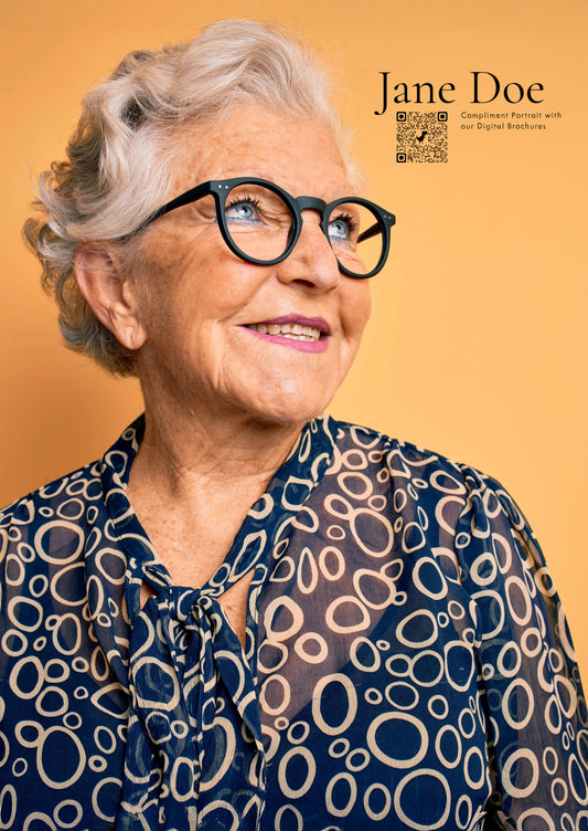 Portrait Template with Digital Wedding Brochure