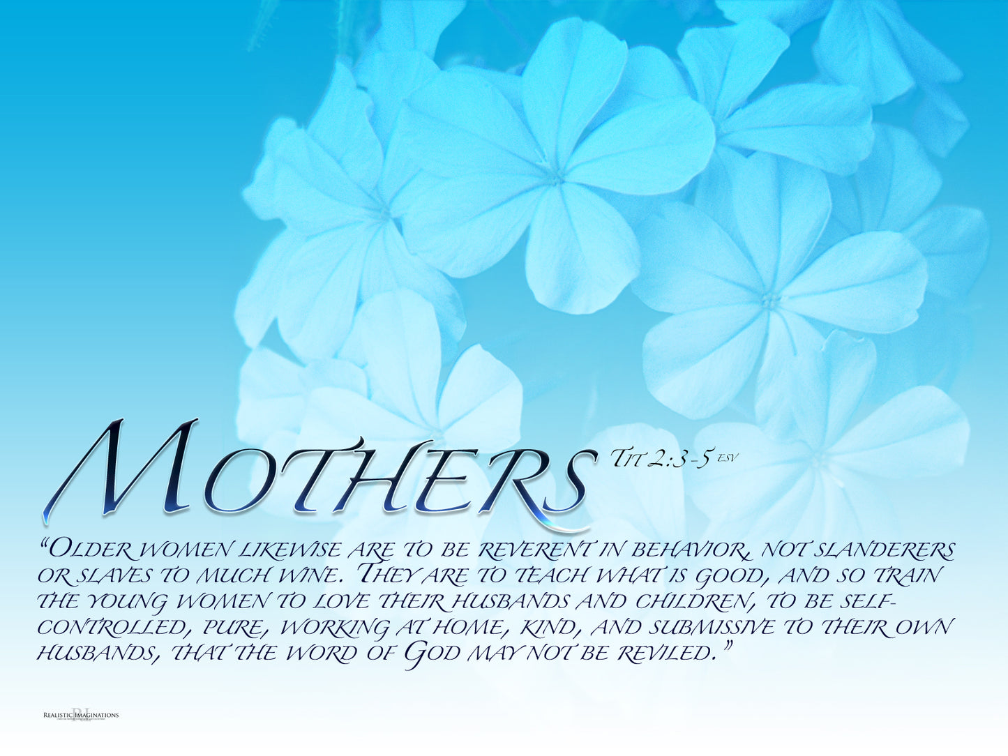 Godly Motherhood Scripture Art Set – Titus 2:3–5, Isaiah 49:15, Proverbs 29:17 (Free Download)