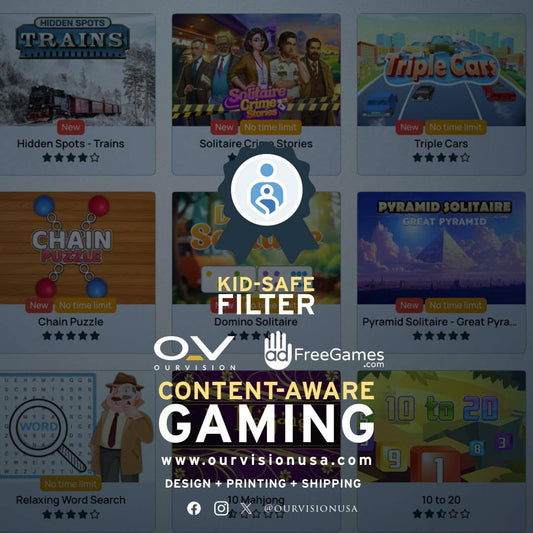 Content-Aware Gaming for All Ages