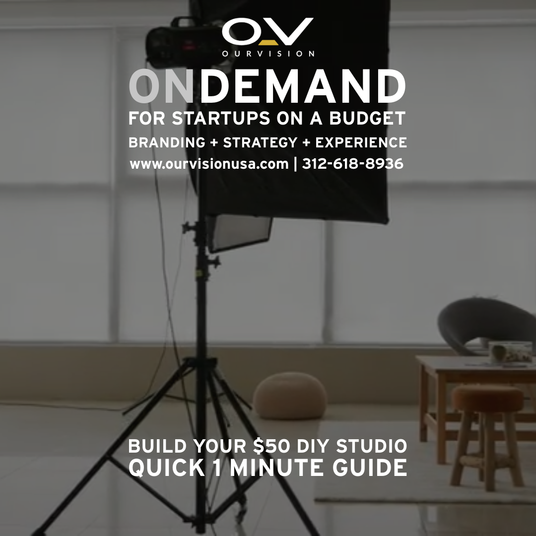Build Your $50 DIY Studio + Strengthen Your Brand Experience