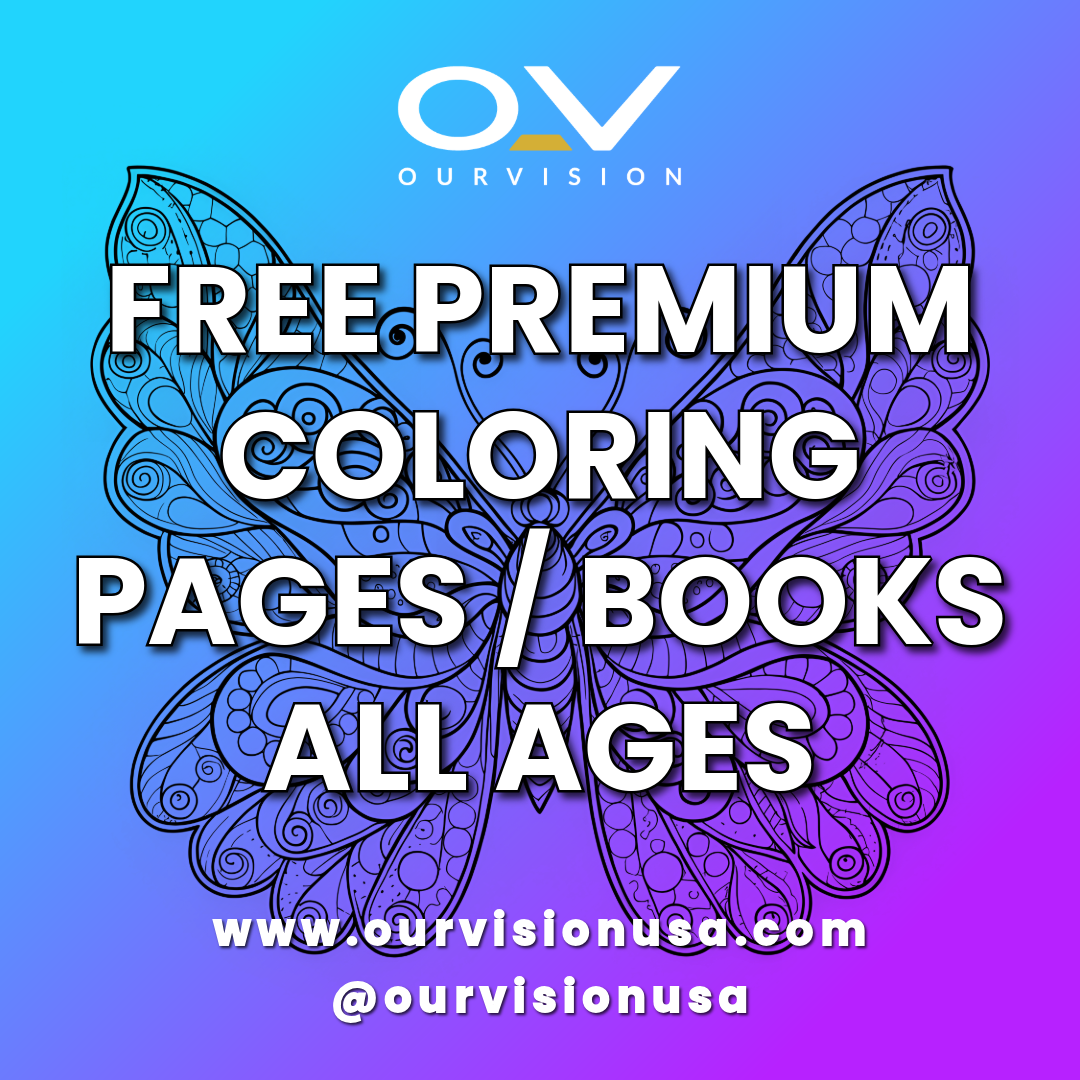 Free Premium Coloring Pages & Art Books for All Ages