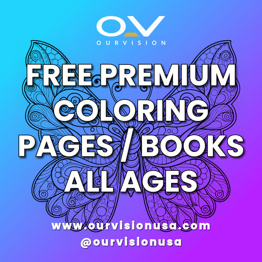 Free Premium Coloring Pages & Art Books for All Ages