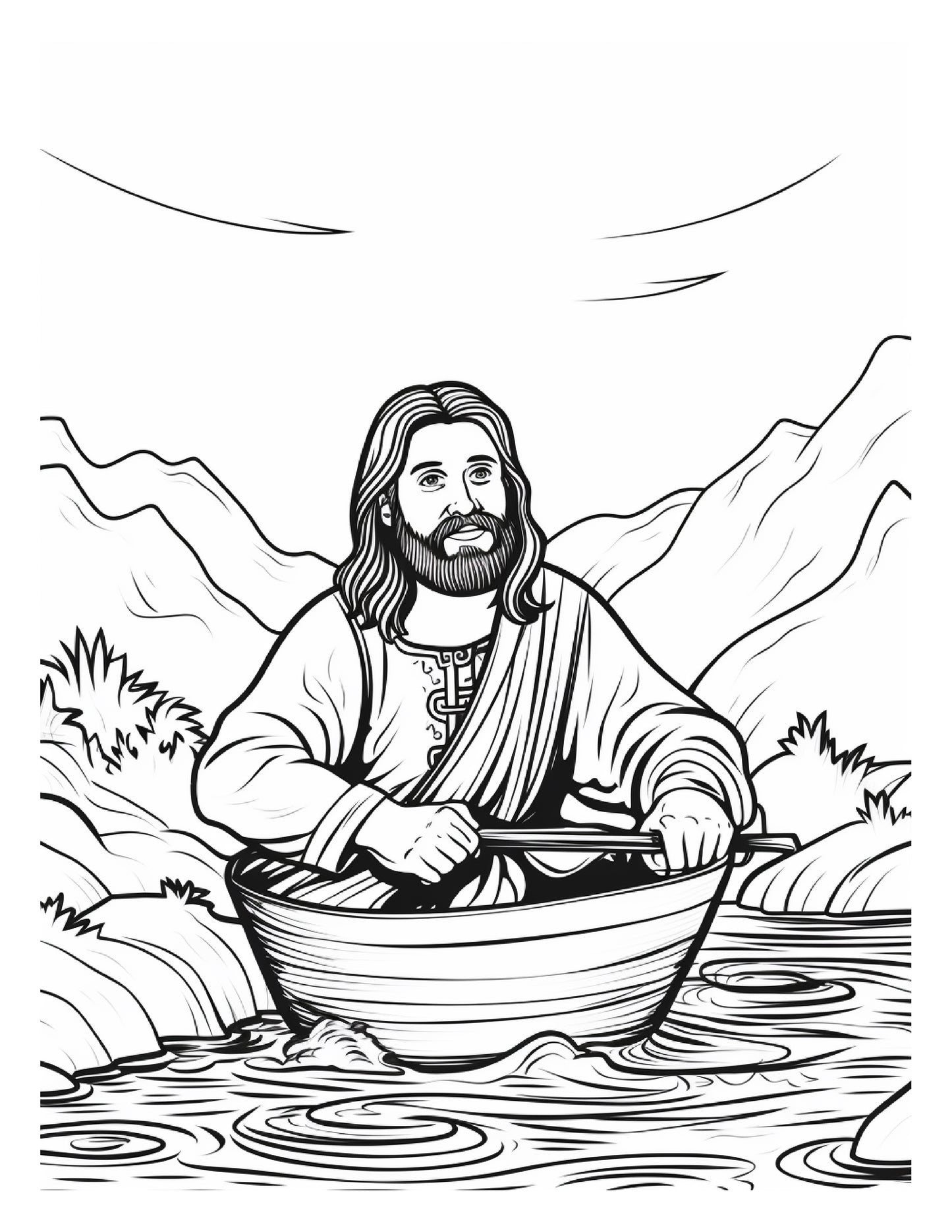 The Joyful Word: 120-Page Christian Bible Coloring Book for Kids