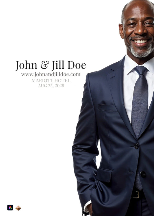 Custom Template for Weddings, Engagements, and Anniversaries