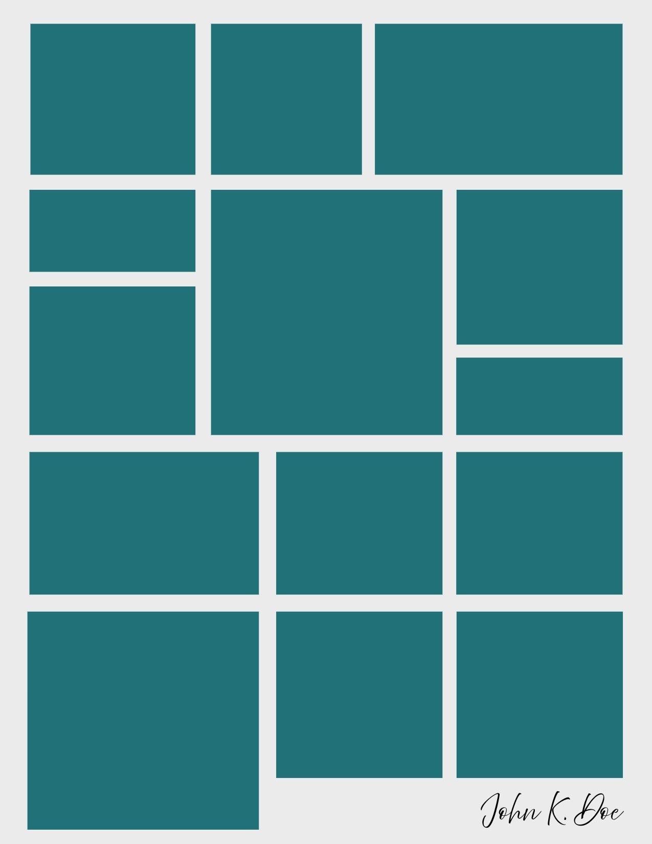 Elegant 4-Page Funeral Program Template – Editable, Printable, Shareable & Translatable (AA)