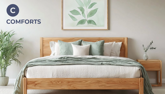 Comforts Bedding: Organic Antimicrobial Comfort Collection - Sheets, Pillowcases & Comforters