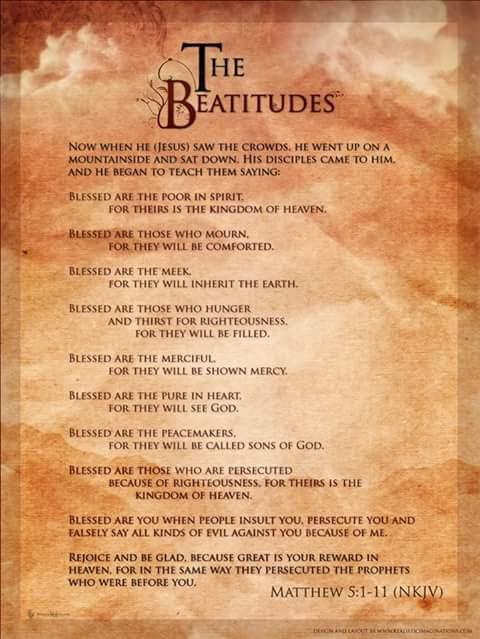 The Beatitudes Poster