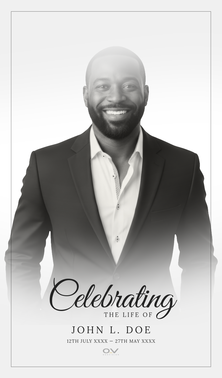 Editable Funeral Prayer Cards (2 Pgs.)