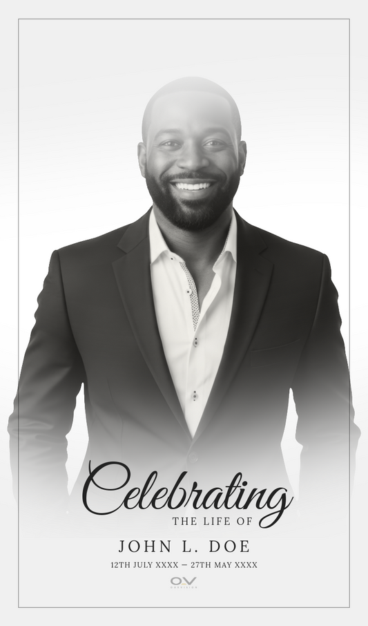 Editable Funeral Prayer Cards (2 Pgs.)