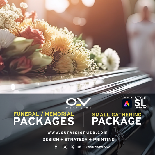 Small Gathering Package – 50 Programs + Prayer Cards + Thank-You Cards