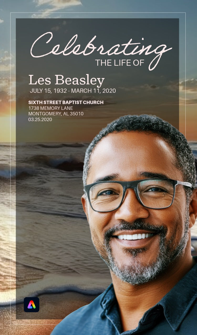 Full Memorial Branding Suite | 6-Piece Celebration of Life Design Package | Faith-Based Funeral Collection