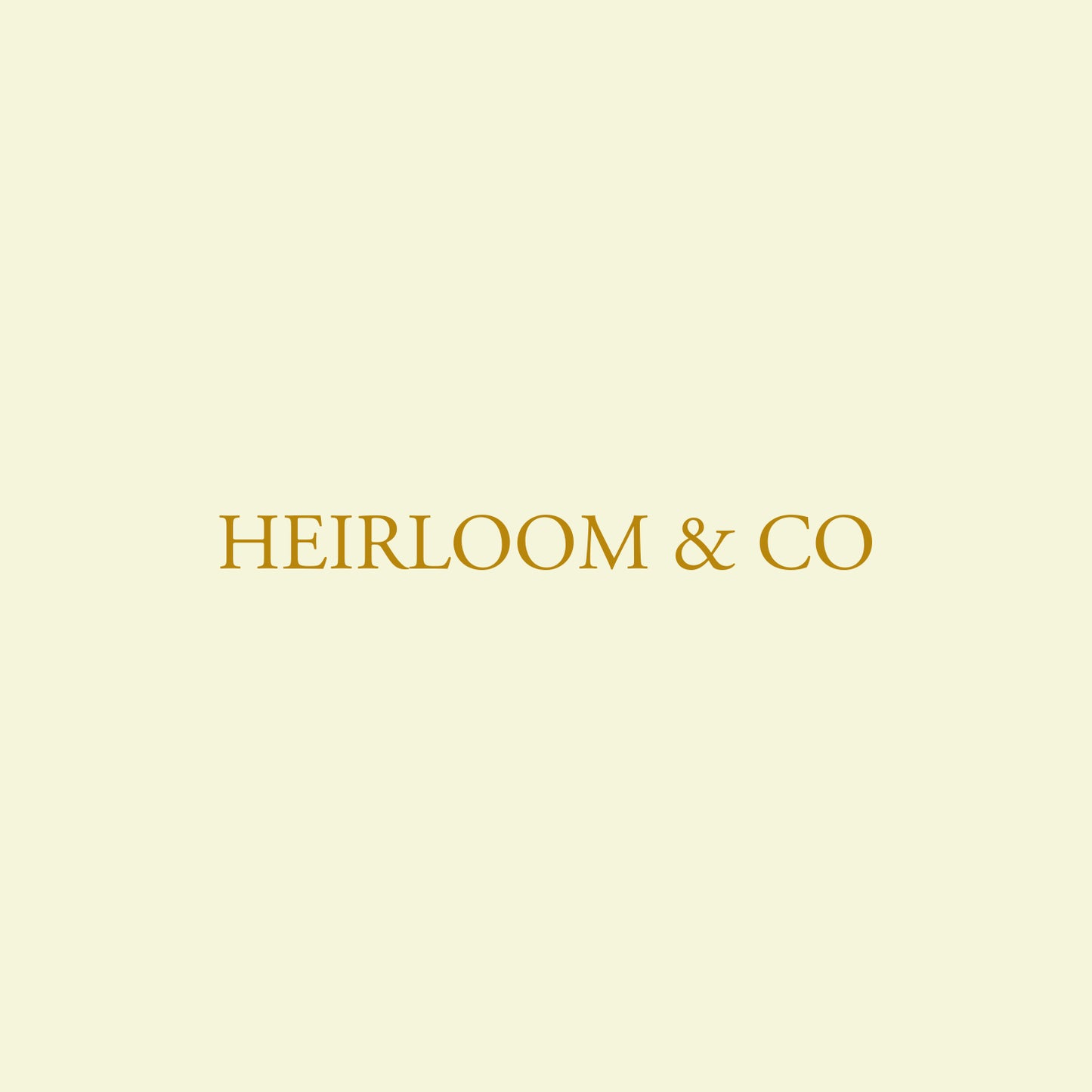Heirloom & Co. Premium Tradeshow Branding Package