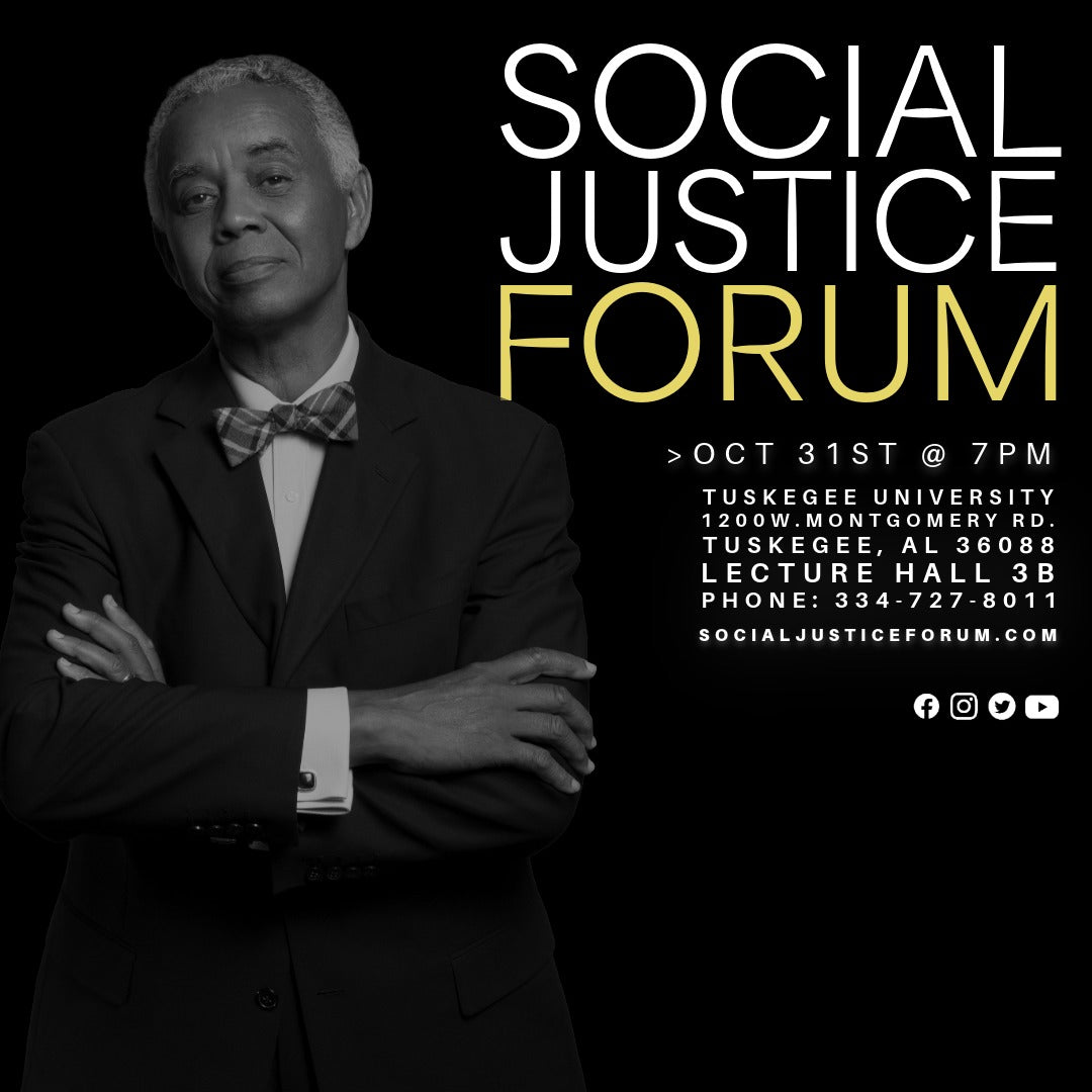 Social Justice Forum Event Branding Kit | Editable Adobe Express Template | Flyer + 3 Social Posts + LinkedIn & Facebook Covers