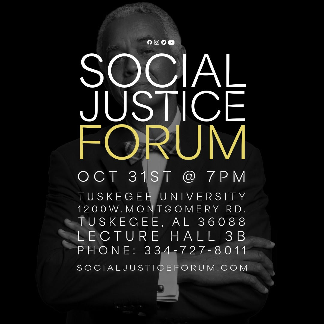 Social Justice Forum Event Branding Kit | Editable Adobe Express Template | Flyer + 3 Social Posts + LinkedIn & Facebook Covers