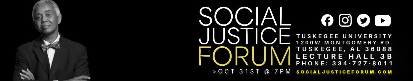 Social Justice Forum Event Branding Kit | Editable Adobe Express Template | Flyer + 3 Social Posts + LinkedIn & Facebook Covers