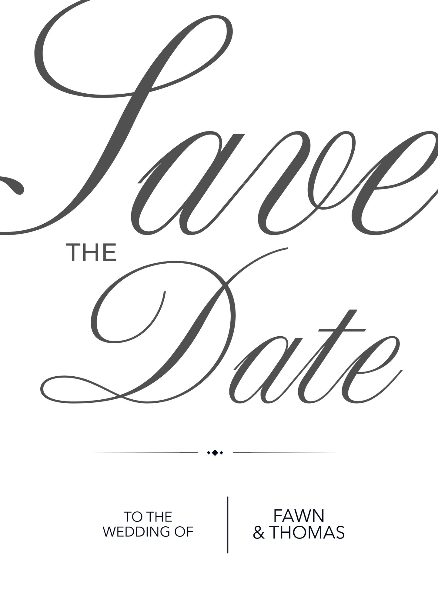 Editable Wedding Invitation Template (5" x 7") – Adobe Express | Elegant Script Design | Instant Download