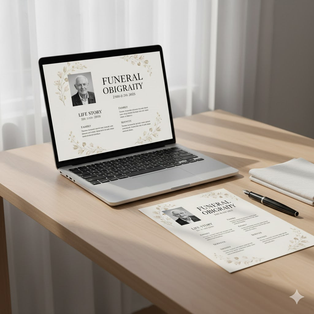 Standard Memorial Package – 150 Programs + 100 Prayer Cards