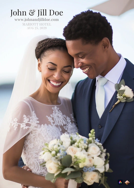 Custom Template for Weddings, Engagements, and Anniversaries